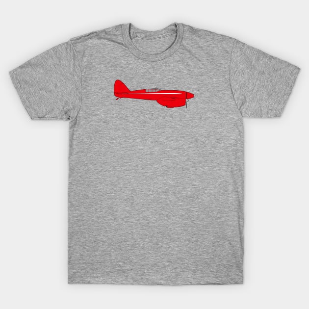 de Havilland DH.88 Comet - Grosvenor House - Classic Air Race Airplane T-Shirt by Vidision Avgeek